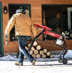 Earthquake 5-Ton Electric Log Splitter W/ Stand -Deals L&M Supply Store 32229 1