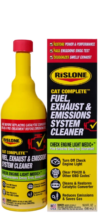 Rislone Cat Complete Fuel, Exhaust & Emissions System Cleaner 3 Rislone Cat Complete Fuel, Exhaust & Emissions System Cleaner