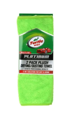 Turtle Wax Platinum 2 Pack Plush Drying And Dusting Towel