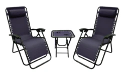 WFS Combo Chair/Table Zero Gravity Chairs -Deals L&M Supply Store 72240010