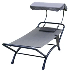 Algoma Deluxe Lounge Hammock With Canopy