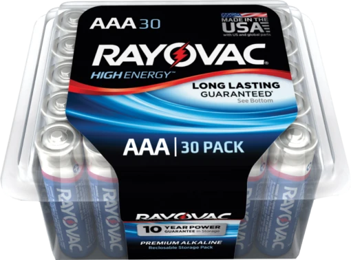 Rayovac® Rayovac AAA Alkaline Batteries, Pro Pack -Deals L&M Supply Store 824 aaa 30
