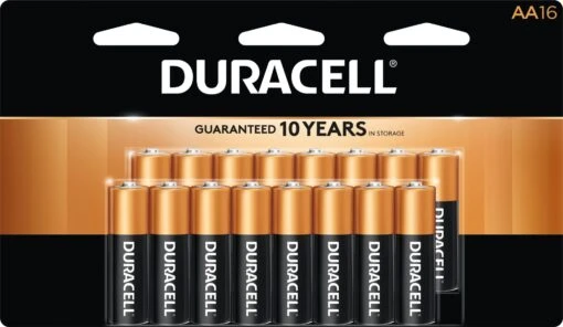 Duracell 16 Pack AA Batteries -Deals L&M Supply Store duracell coppertop aa 16 pk