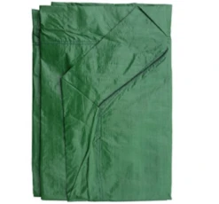 Fabrimetrics Yard King 9-ft. X 9-ft. Green Poly Tarp